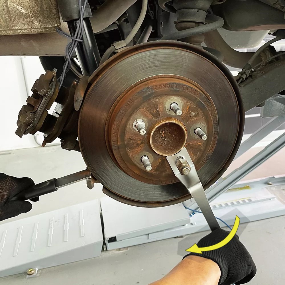 Kingtool Auto Repair Tool / Car Body Repair Tool Brake Disc Rust